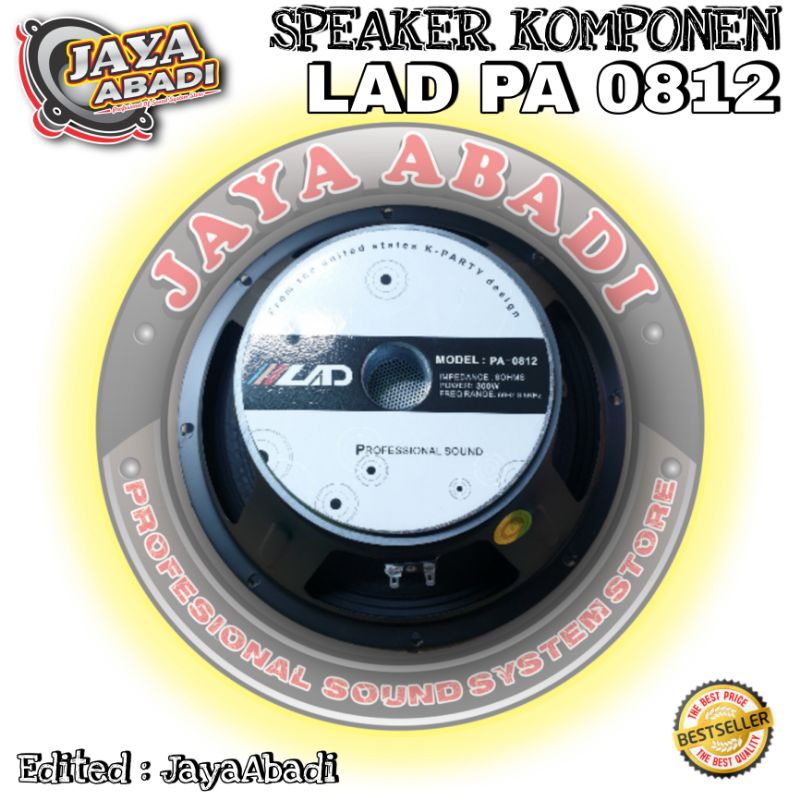 SPEAKER KOMPONEN 12 INCH LAD PA 0812 ORIGINAL