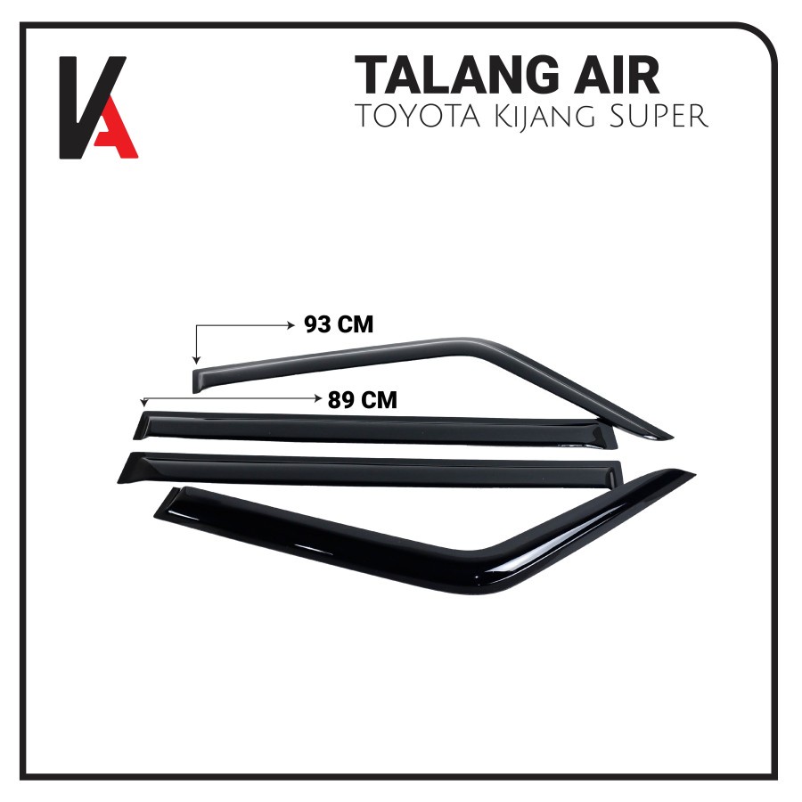 TALANG AIR PINTU MOBIL KIJANG SUPER 4 PINTU MODEL SLIM HIGH QUALITY