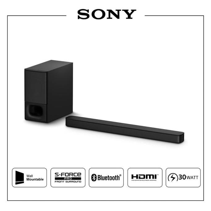 Sony Ht-S350 2.1Ch Soundbar Powerful Wireless Subwoofer / Ht S350