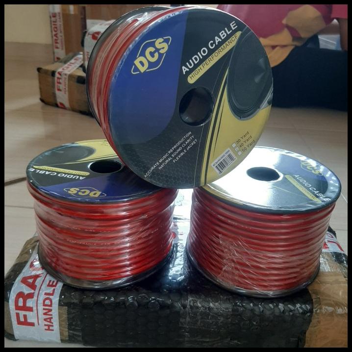 Kabel 8 Awg Kabel Power Audio Mobil 8 Awg ( 1 Roll )