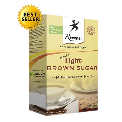 

Ricoman Light Brown Sugar 500g