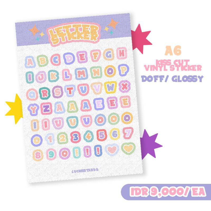 

POLCO LETTER STICKER BY LUCKIESTAR98