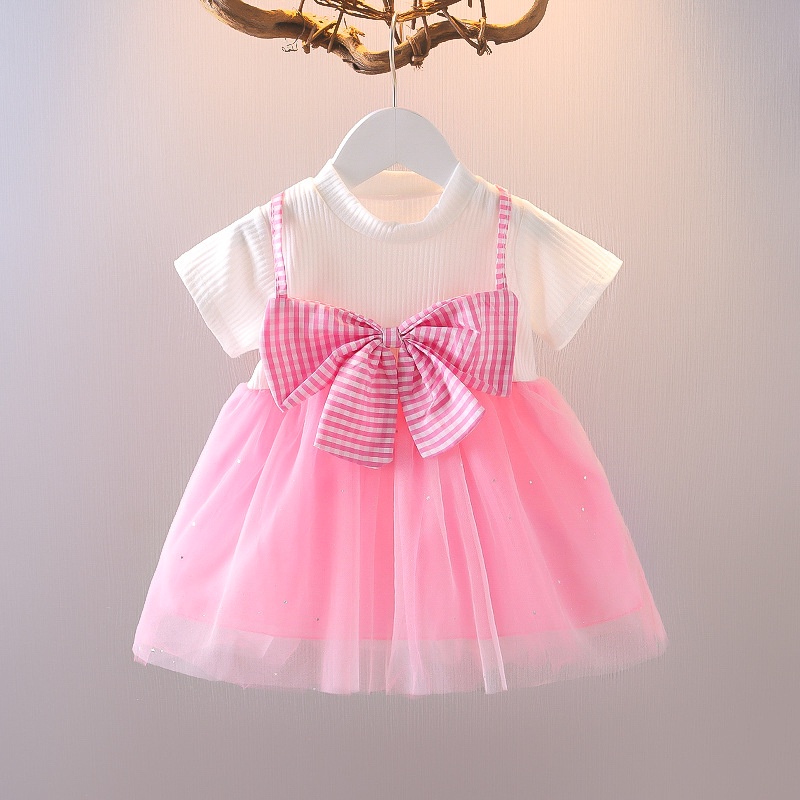 Dress Party Baju Gaun Pesta Baby Import Bayi Usia 0-12 Bulan Impor Lillegifts