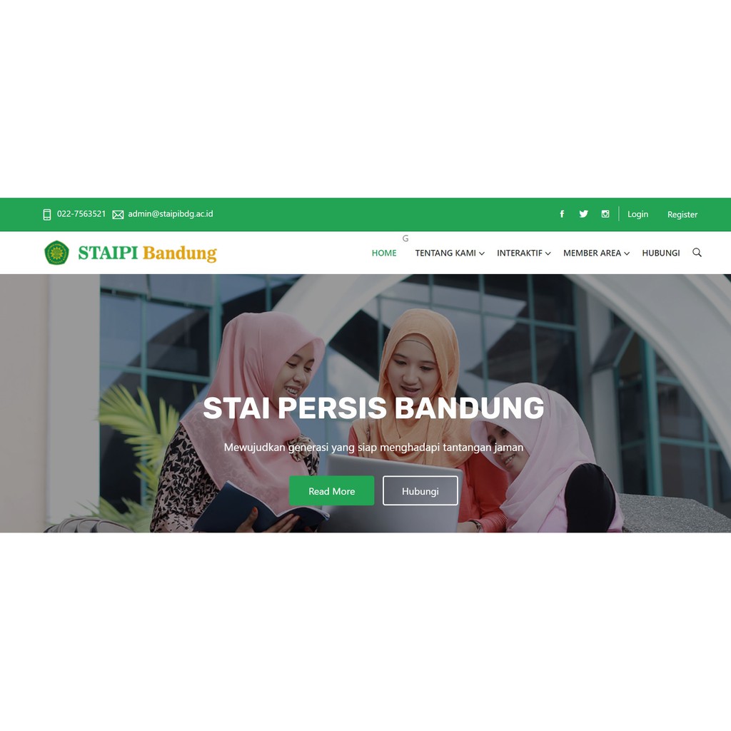 Script Website untuk Universitas atau Kampus