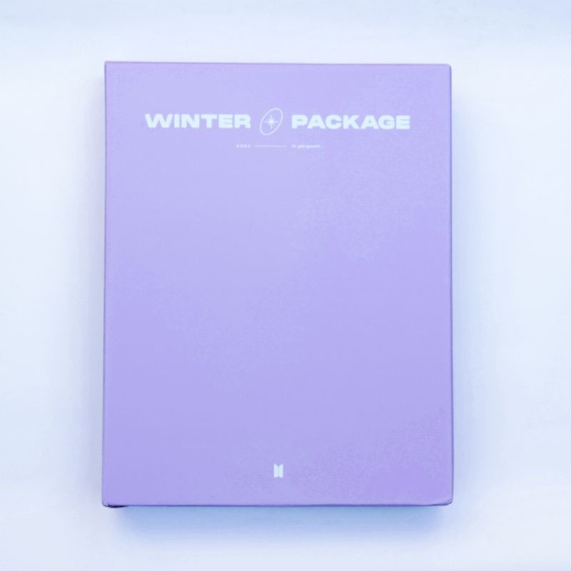 bts winter package 2021 unsealed full set tanpa random pc, 6cut film, 4x6 photo v