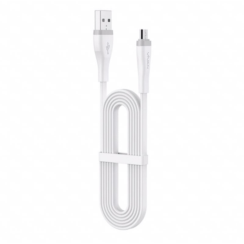 KABEL DATA VIVAN SM30S 2A MICRO USB ORIGINAL VIVAN KABEL CHARGER 30CM QUICK CHARGE