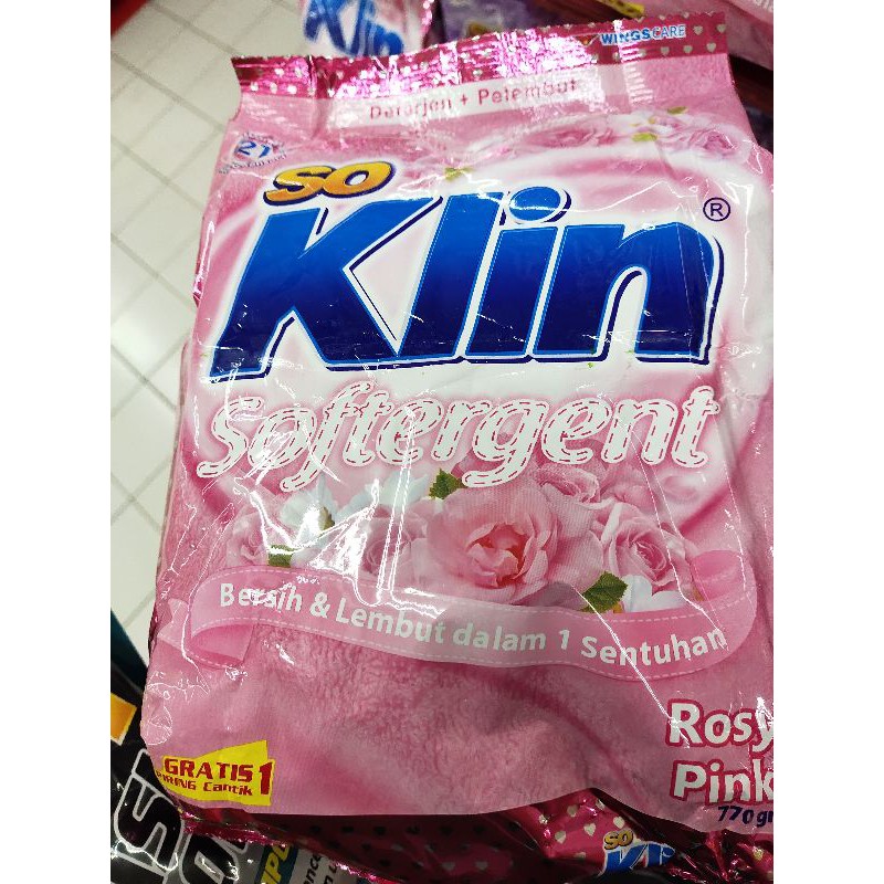 

So Klin Softergent 770gr Pink