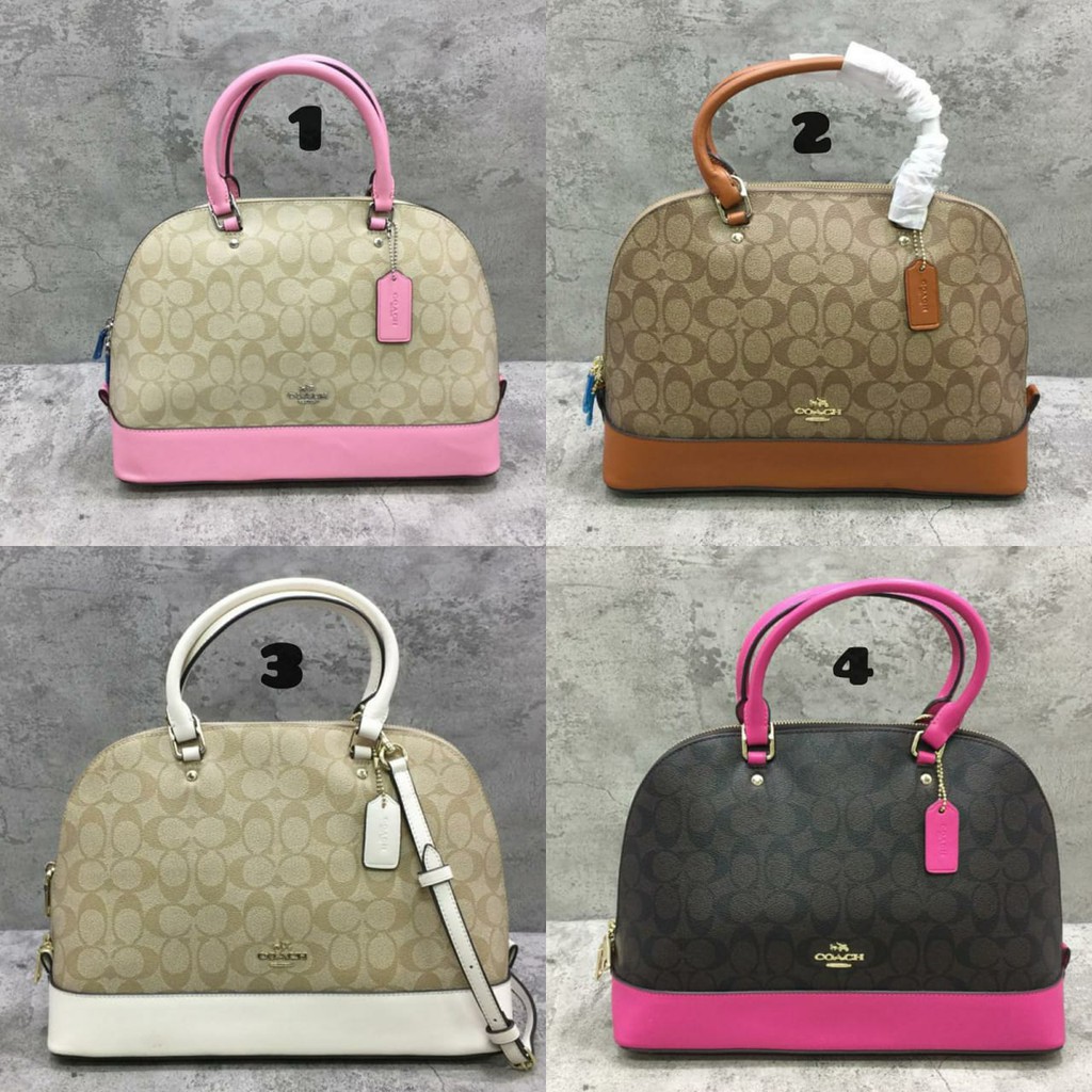Tas Wanita COACH Sierra Medium in Signature Colorblock-152