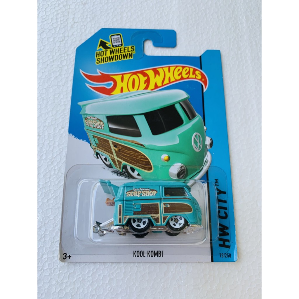 HOT WHEELS HOTWHEELS VOLKSWAGEN KOOL KOMBI BIRU TOSCA SURF SHOP DIECAST MOBIL VW LANGKA MURAH PROMO