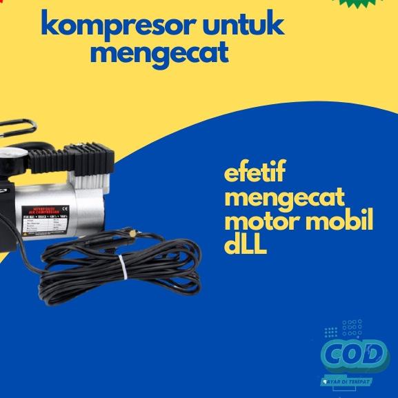❄ kompresor compresor mini listrik cat angin listrik body motor dan mobil deco ☺
