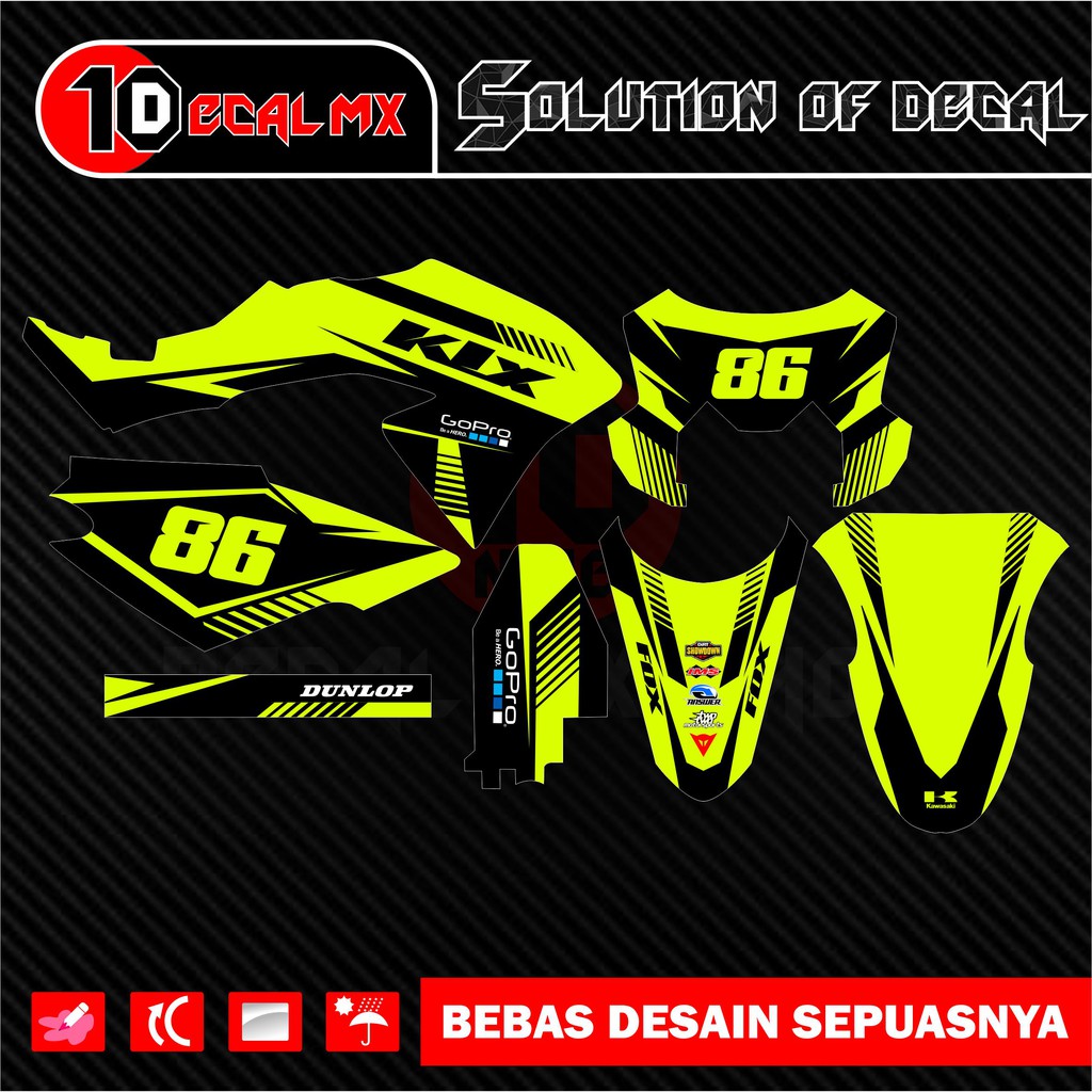 decal klx bf stabilo full body