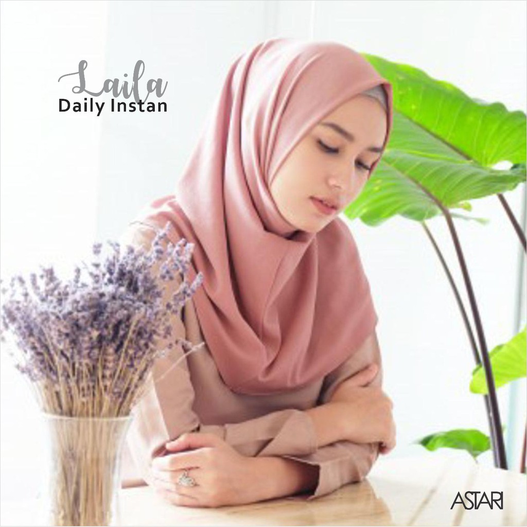 LAILA INSTAN ONE STEP DAILY HIJAB / JILBAB NAJWA / SALWA / SHALWA / YANA INSTAN