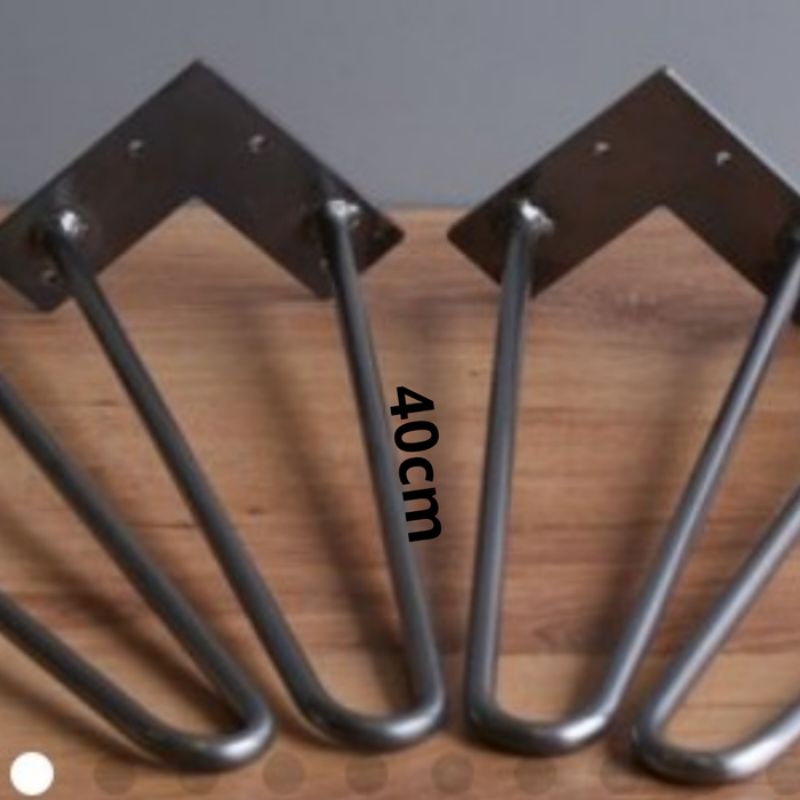 kaki meja hairpin leg 2 variasi tatakan meja besi