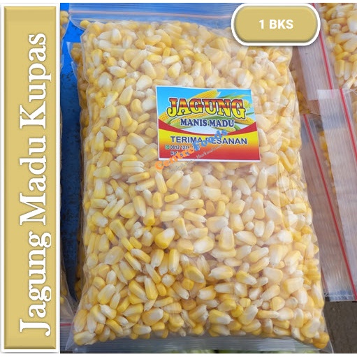 

Sayur Jagung Madu - Jagung Manis Kupas | 1.000gr [ Harga Per BKS ]