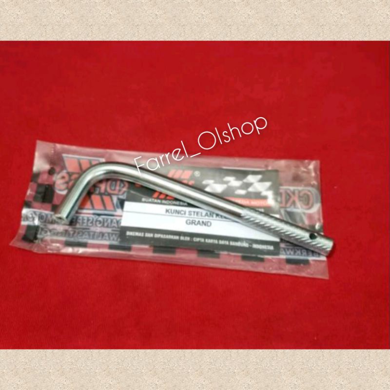 KUNCI SETELAN / STELAN KLEP MOTOR ALL HONDA / YAMAHA / SUZUKI / BEBEK DAN MATIC