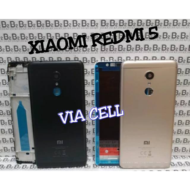 Casing Fullset Redmi 5 Biasa | Kesing Housing Frame Backdoor Xiaomi Xiomi Redmi 5 Original