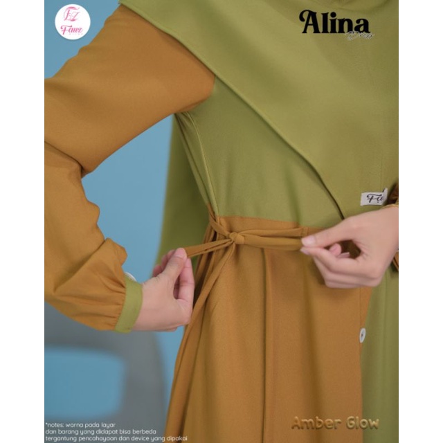 ALINA DRESS BY FAUZ HIJAB (PO)