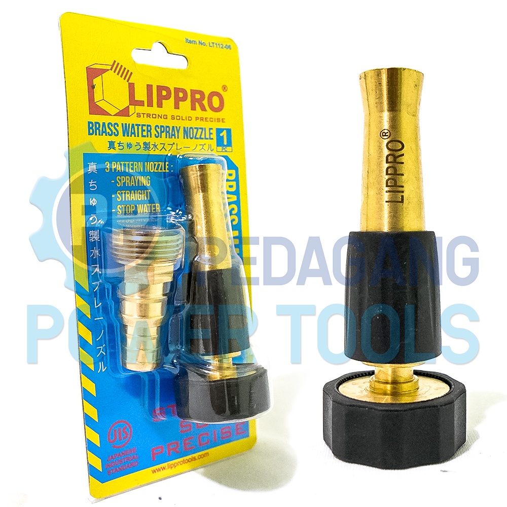 LIPPRO SEMPROTAN AIR SELANG KUNINGAN STEAM MOBIL MOTOR SPRAY NOZZLE