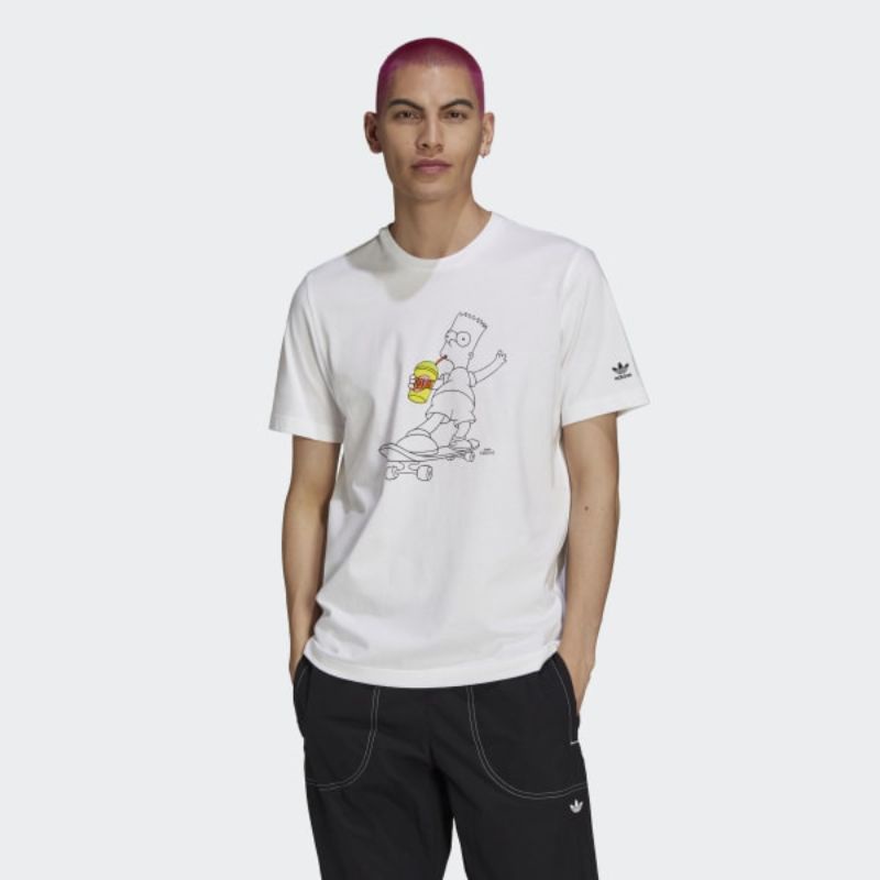 Adidas The Simpsons Squishee Tee White Original
