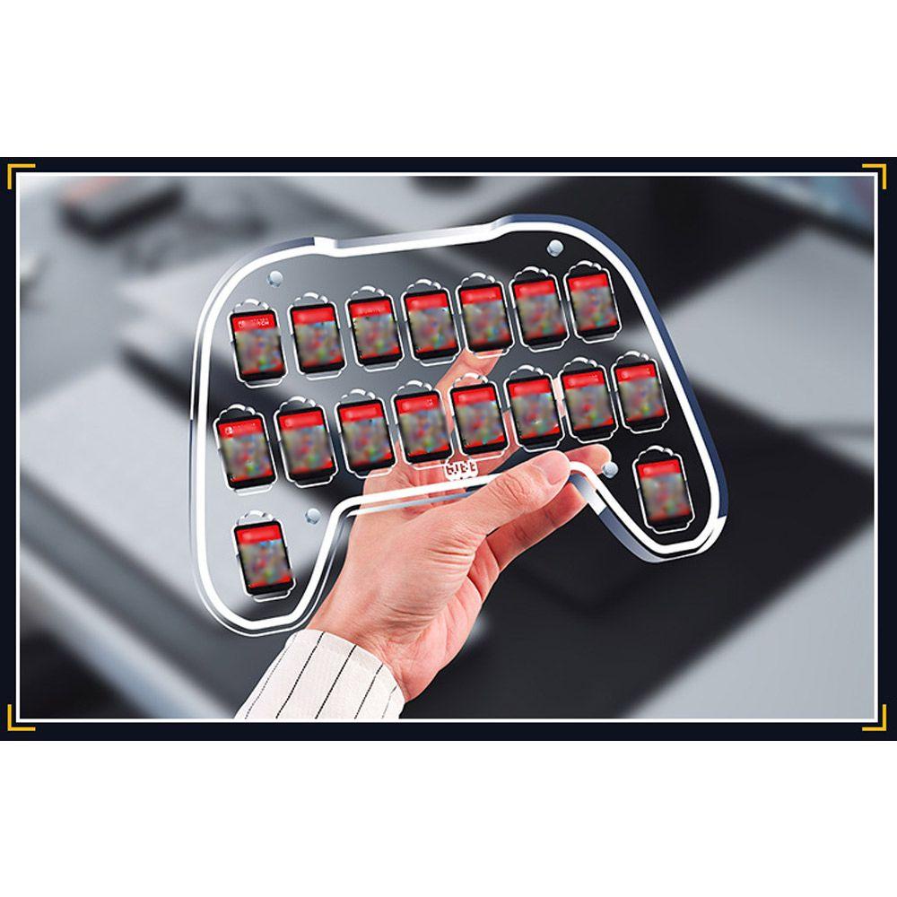 Top Untuk Nintendo Switch Slot Kartu Akrilik Transparan Kotak Pelindung Kartu Game