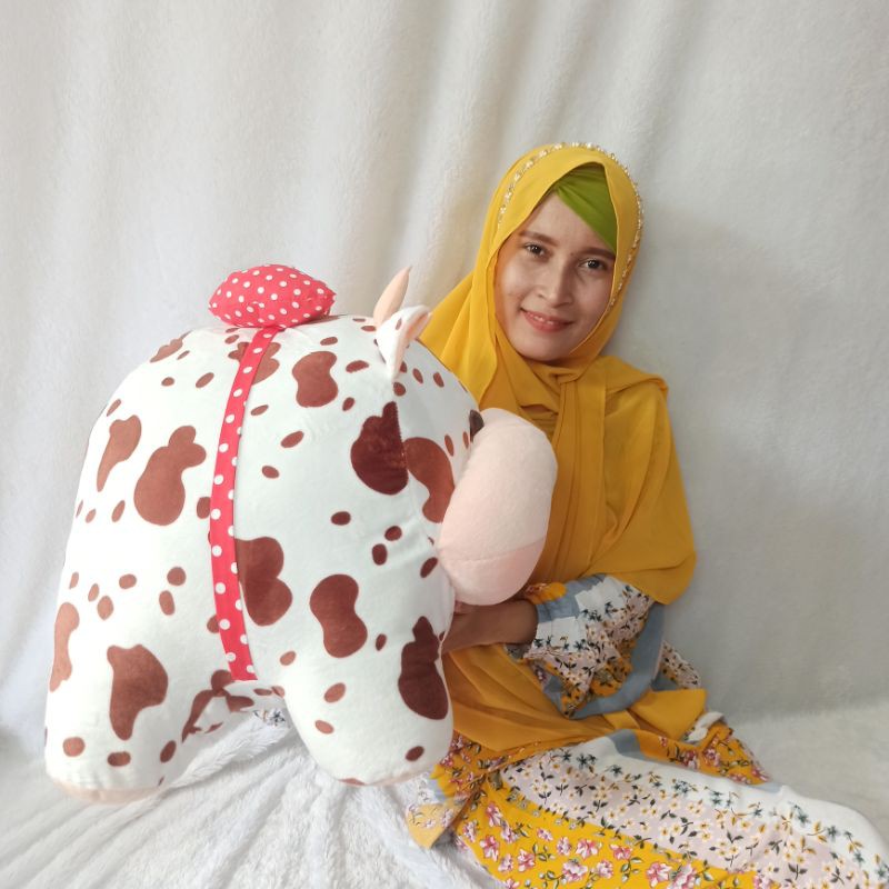 boneka sapi MOTIF Jumbo murah