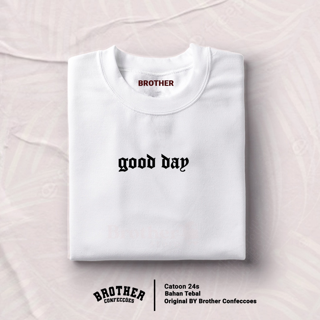 BROTHERSTORE Kaos Distro GOOD DAY Little Yellow - Abu Misty Premium