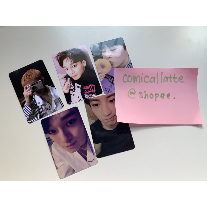 [OFFICIAL] EXO Photocard Chen Sehun Suho Chanyeol PC Kokobop Lotto Sing For You Universe Exodus