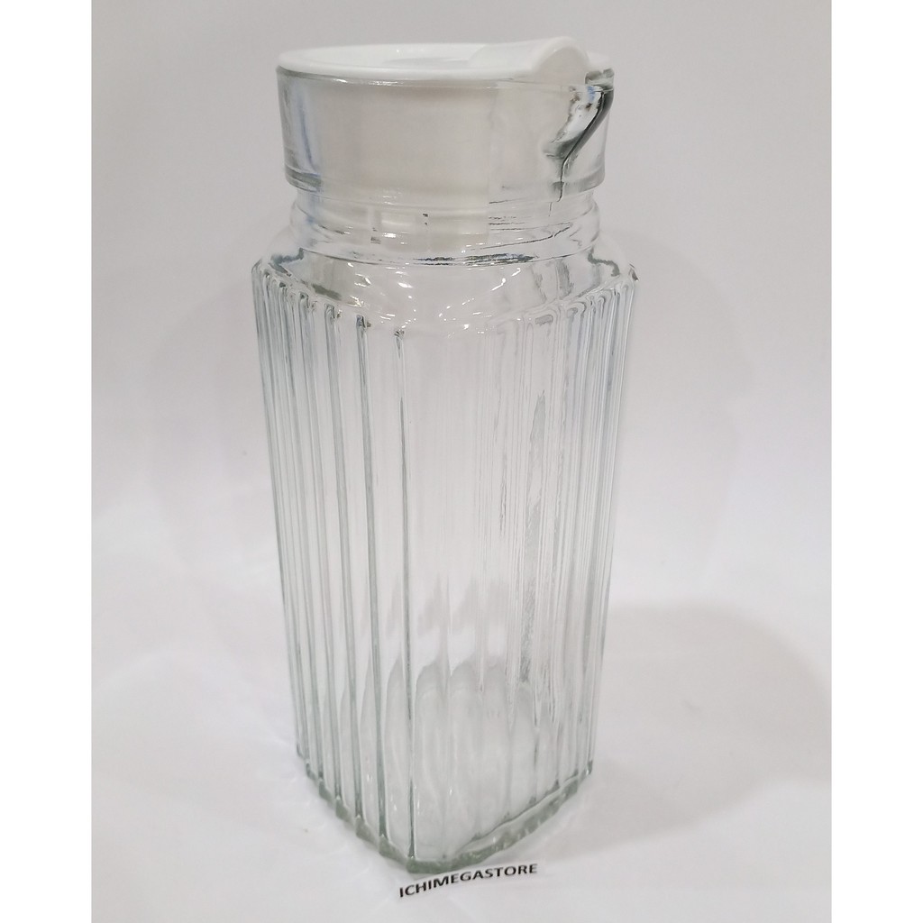 Pitcher Water Jug 1 Liter Tempat Air Minum Kaca Pitcher Kaca K