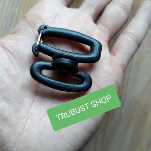 Kait tas kew kew plastik pp 2,5cm x 2,5cm aksesoris tas murah