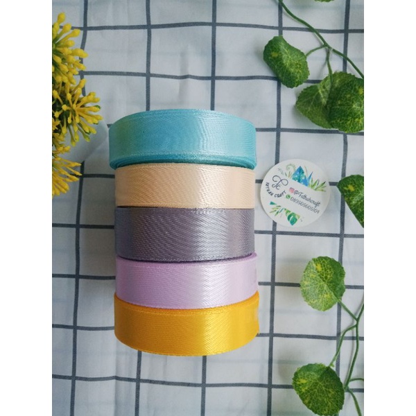 

pita satin 2 cm pita kado pita warna soft