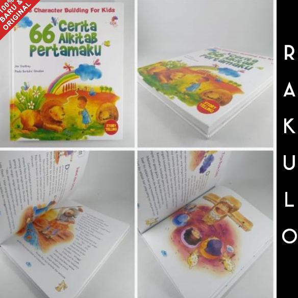 Buku 66 Cerita Alkitab Pertamaku Bible Character Building For Kids