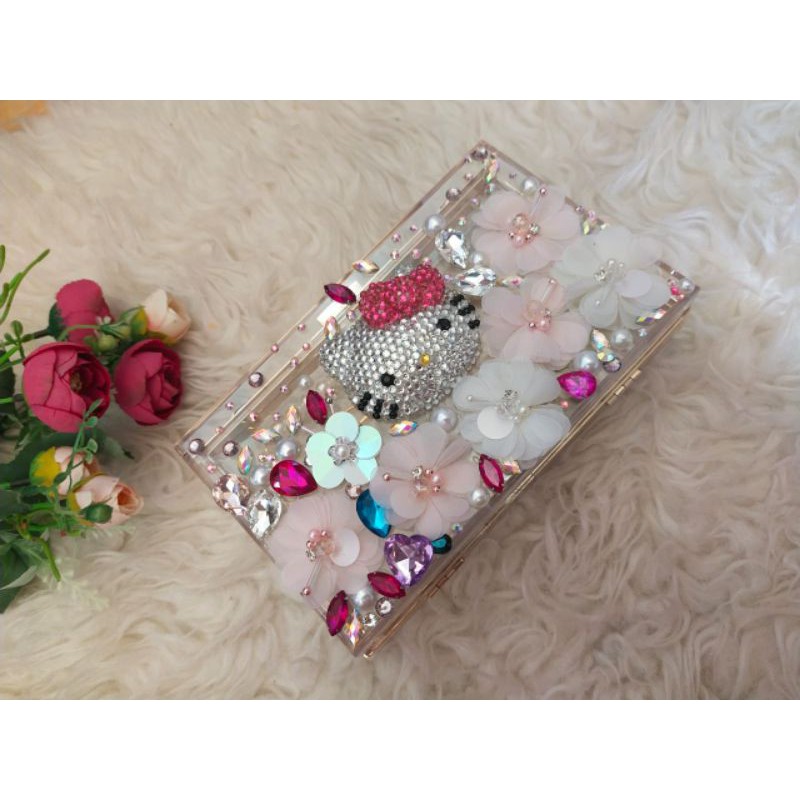 Tas pesta mewah Tas swarovsky tas unik