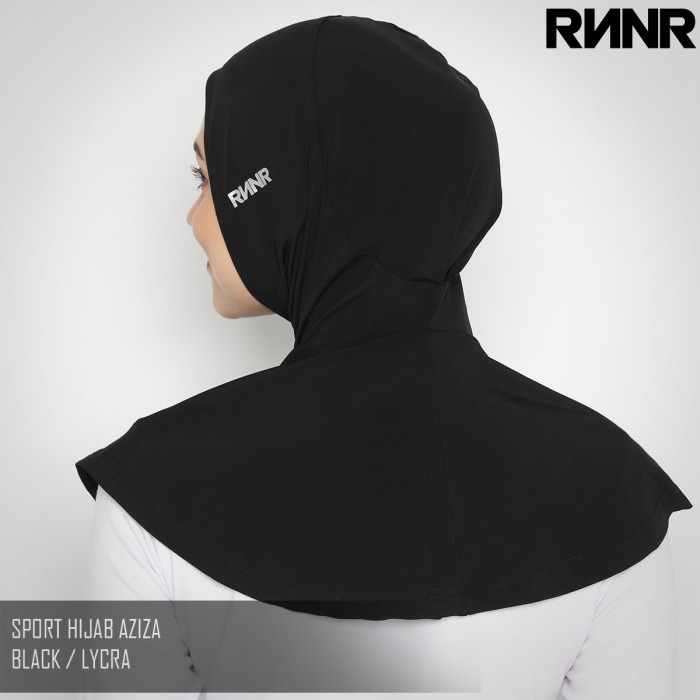 RNNR Hijab Sport Olahraga Instant Menutup Dada Kerudung Senam Jilbab-2