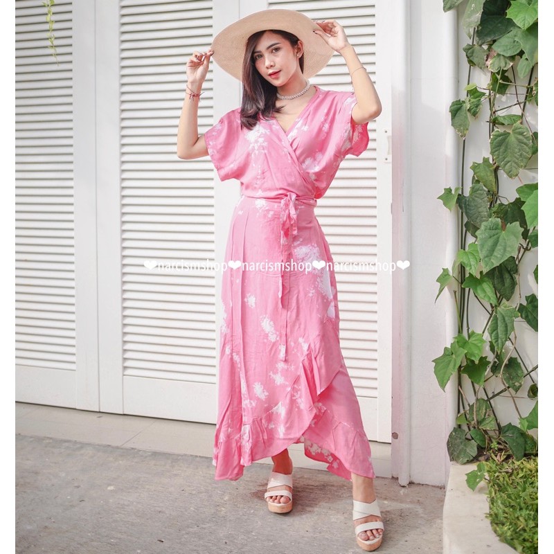 LONGDRESS KIMONO LAURA (PILIH MOTIF GESER PICTNYA)