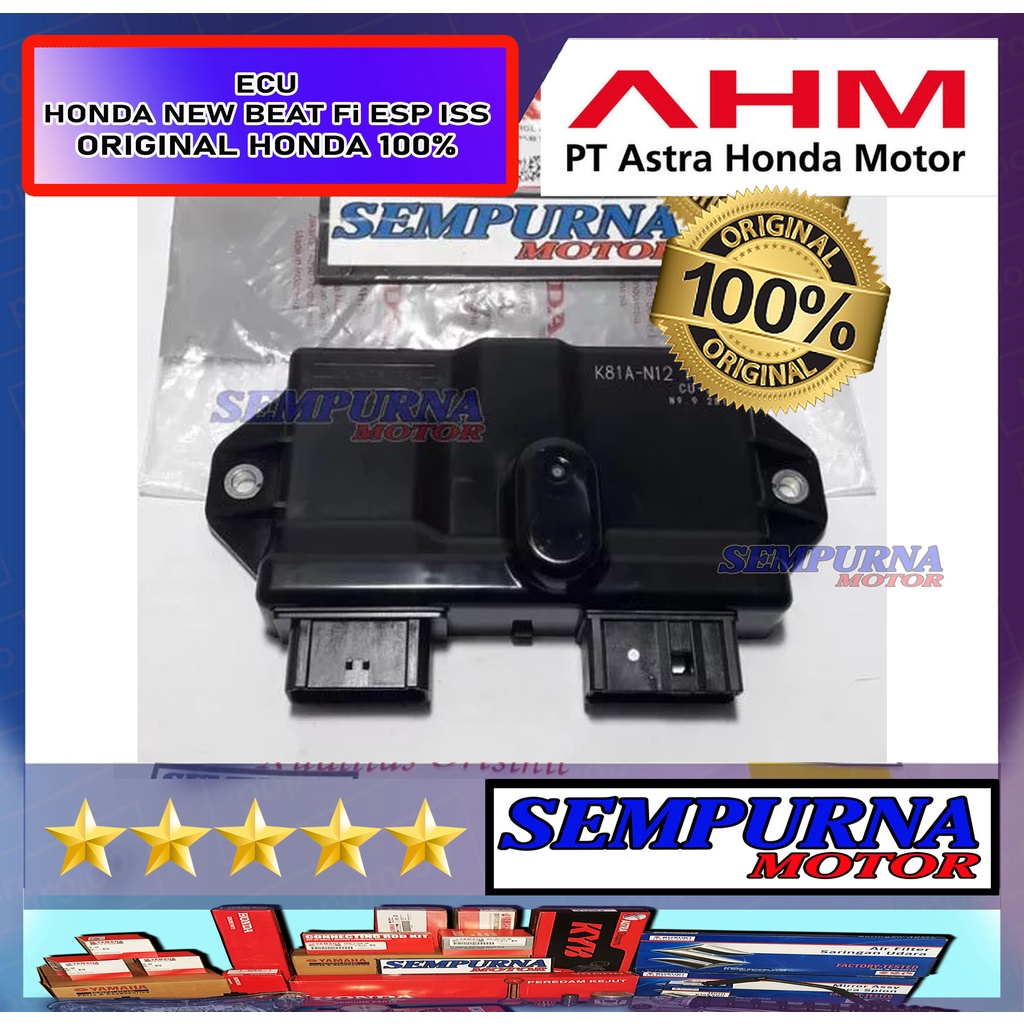30400-K81-N12 Ecu Beat Fi Esp Tahun 2017 ISS 100% Original Honda Asli Ori HGP
