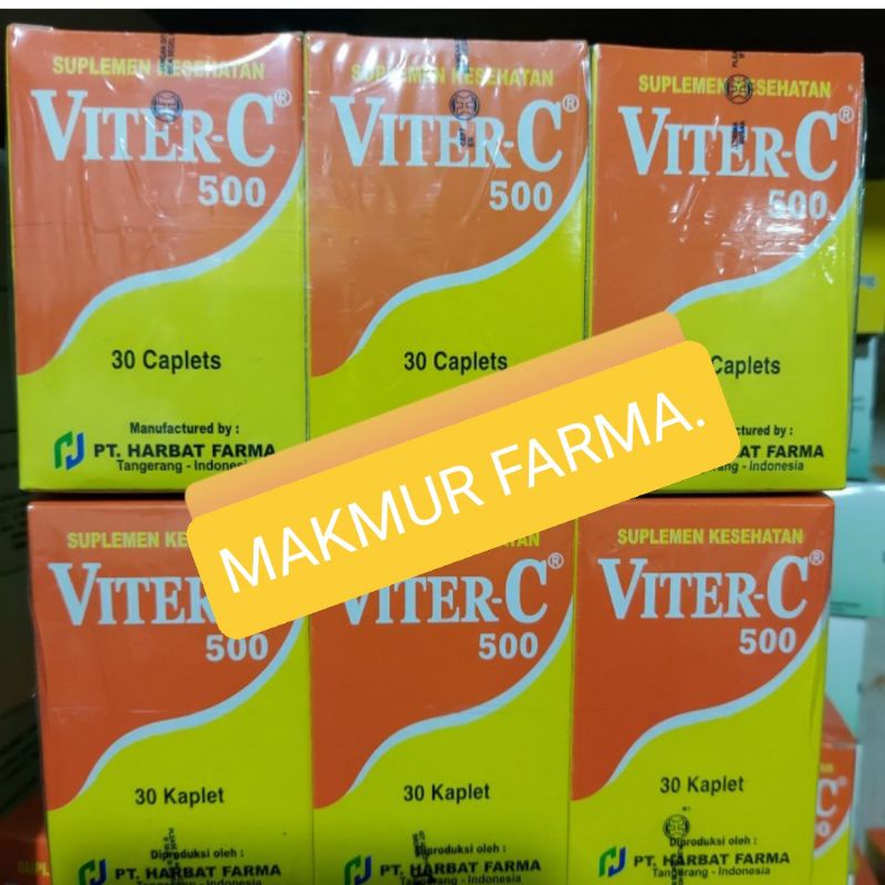 viter c vitamin c 500mcg isi 30 kapsul