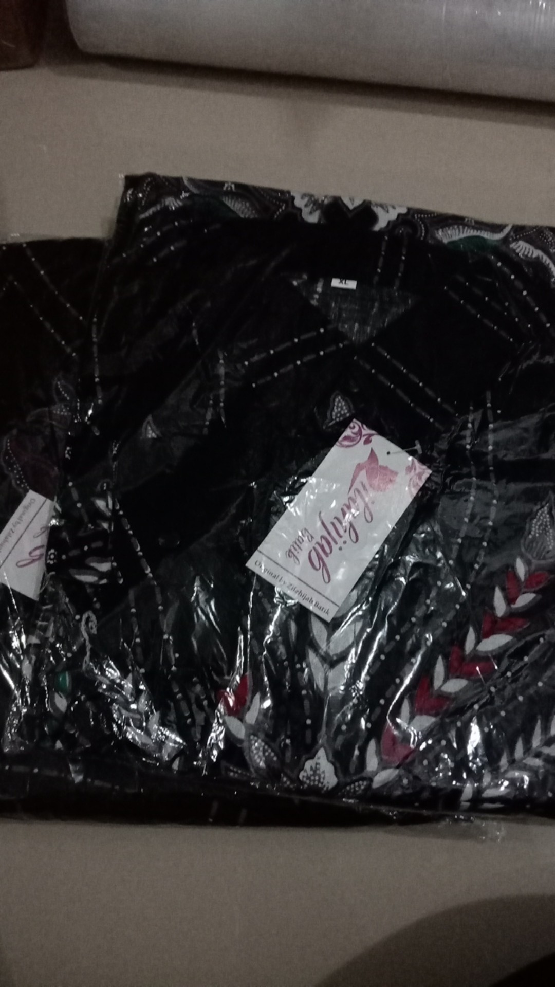 Couple Gamis Batik Sarimbit Suami Istri Jumbo Bigsize