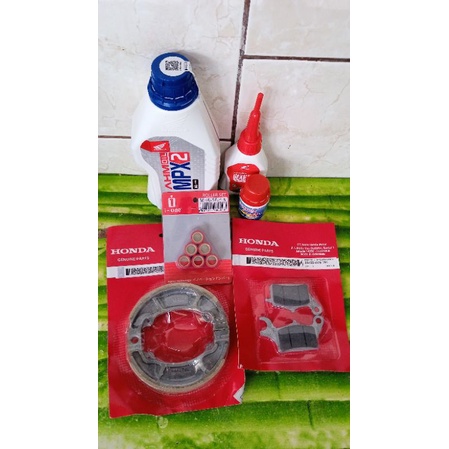 CAFEAYLIA PAKET OLI MPX2 MESIN MOTOR MATIC SCOOPY BEAT VARIO GENIO SPACY PCX KARBU FI