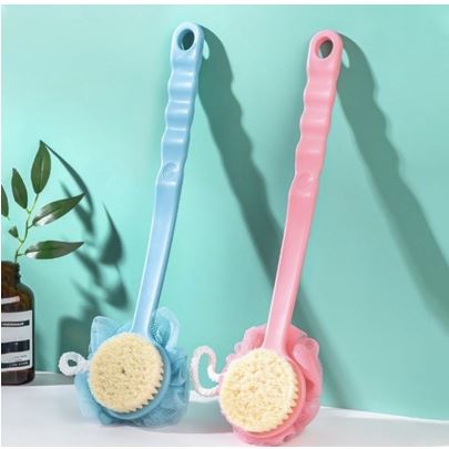 [ ABJ ] Sikat Punggung Shower Puff Mandi 2in1