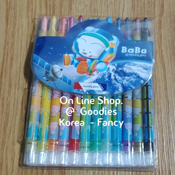 

Produk Unggulan Crayon Puter 12 Warna Morning Glory Ori Korea Ready Stock Hemat