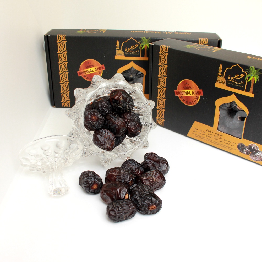 

Kurma Ajwa Al Madinah Kualitas Premium Grade A 500gr