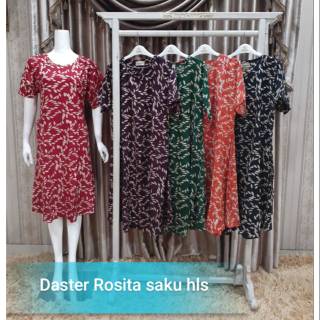  Daster  Qonita  Batik  Rosita Saku Hls Shopee Indonesia