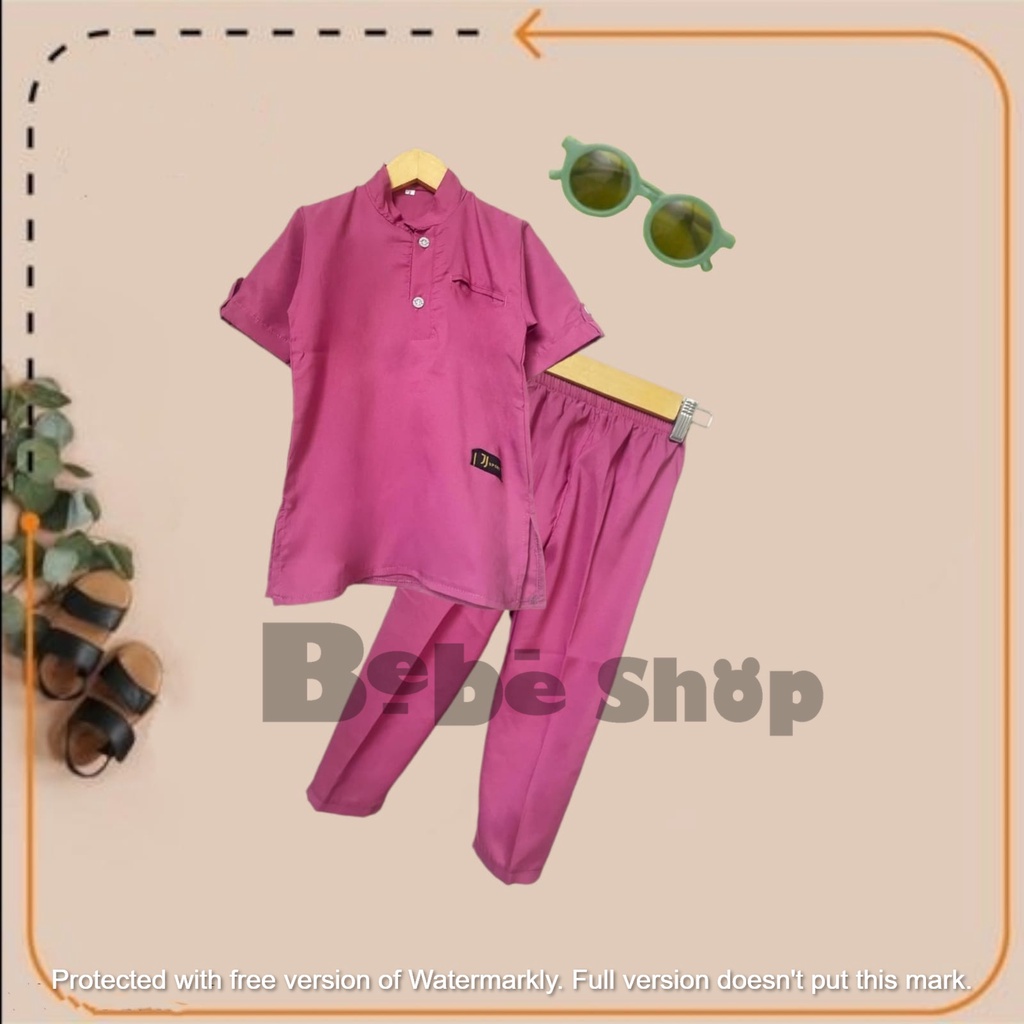 Baju koko anak laki-laki bahan katun usi 1 sampai 12 tahu/baju koko terbaru/baju koko muslim/baju muslim anak laki-laki/baju koko murah