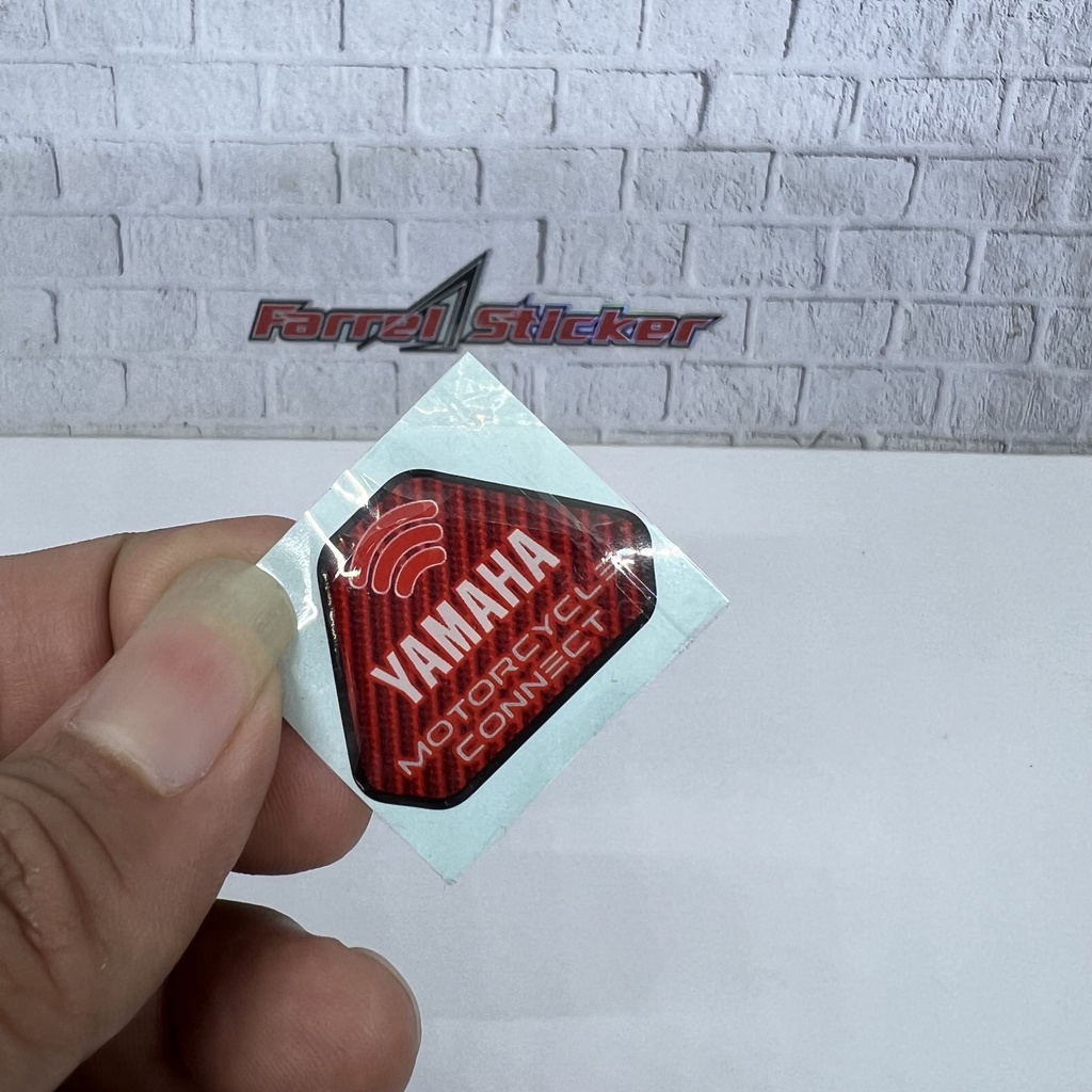 Sticker Yamaha Motorcycle Connect Stiker Yamaha Nmax dan Aerox TIMBUL