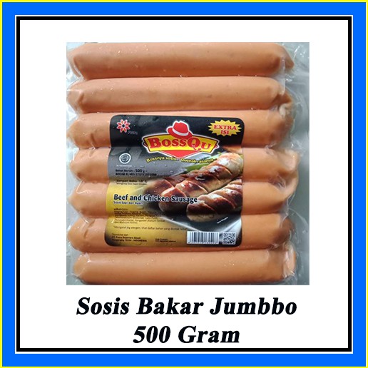 

Sosis bakar jumbo bossqu 500gr
