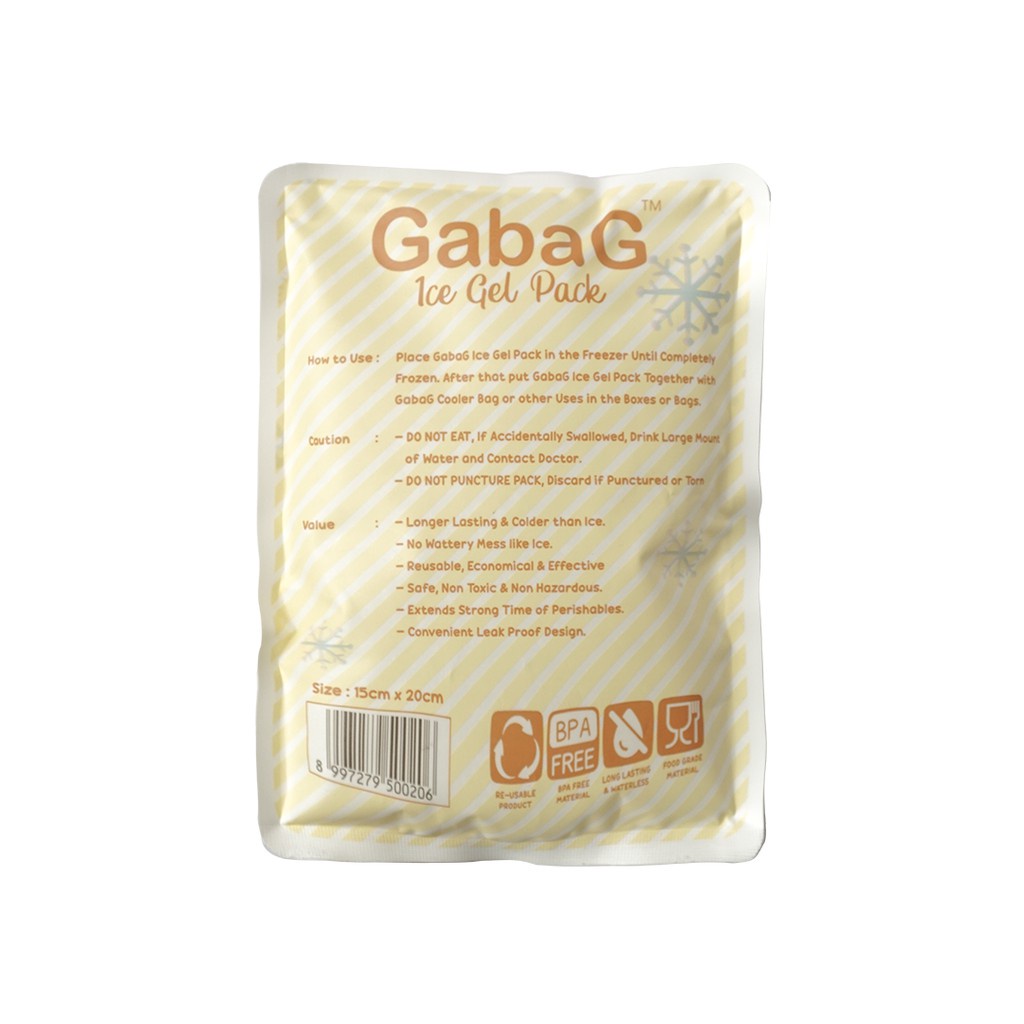 Gabag Ice Gel New Design 500gram untuk menyimpan ASI