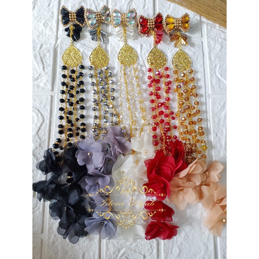 Aksesoris Hijab Berlian atau Bros Hijab Berlian