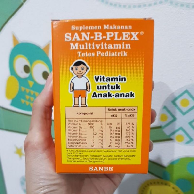 San-B-Plex Drop Sanbeplex 15ml multivitamin untuk bayi