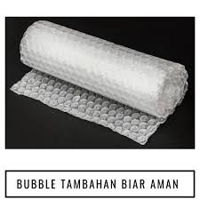 

BUBBLE WRAP HANYA UNTUK TAMBAHAN PACKING