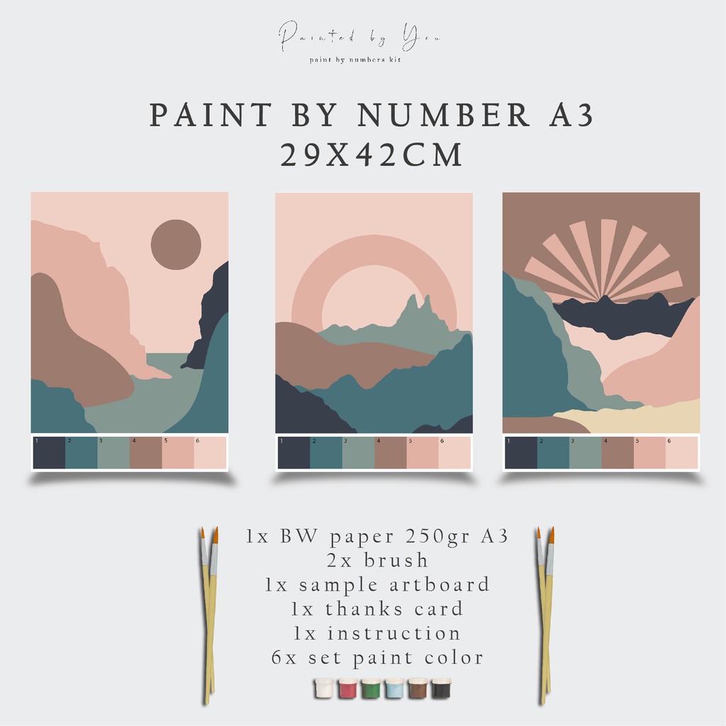 

Paint By Number Kit A3, BREEZE